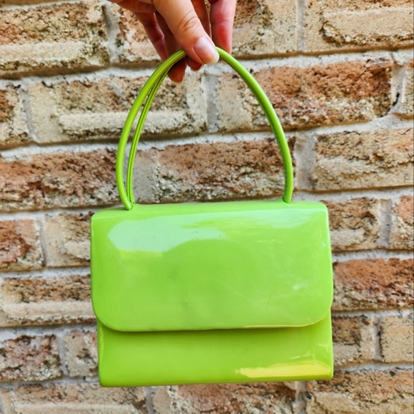 Handbags - Vintage Y2K Lime Green Purse
